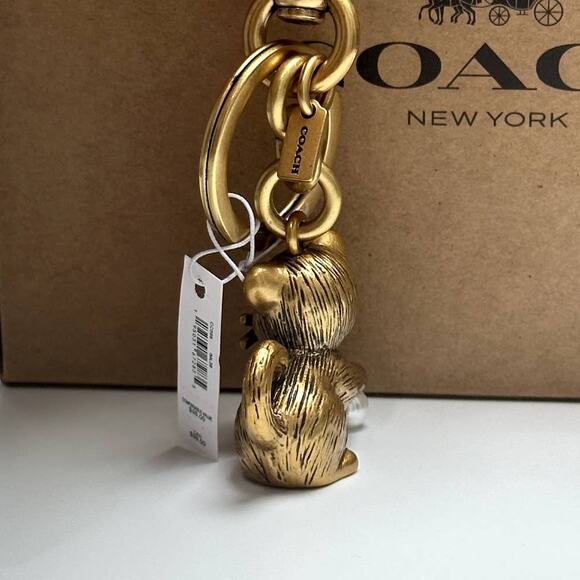 Coach Creatures Kitten Bag Charm meow cat New - Picture 5 of 5